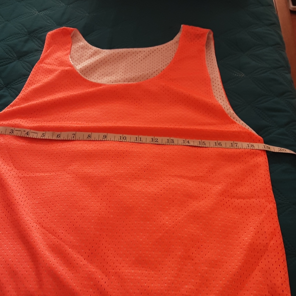 Orange top Spandex Polyeter - Picture 5 of 6